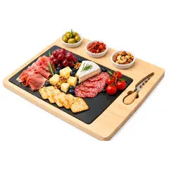 Pasteleria - Tablas Para Picar Tabla De Quesos Tabla Picoteo Madera 38cm