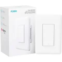 AQARA - Switch de Pared Simple Zigbee compatible con Google y Alexa