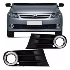 001 NUMBER ONE BRASIL - Rejilla Parachoque Choyo Cromado Volkswagen Gol G5 0912
