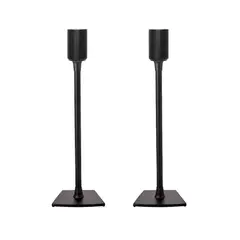 SANUS - Set de 2 Soportes de altura fija para altavoz Era 100 Negro