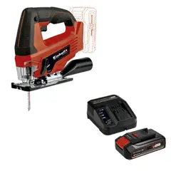 EINHELL - Sierra caladora inalámbrica + Starter kit 2.5ah 18v