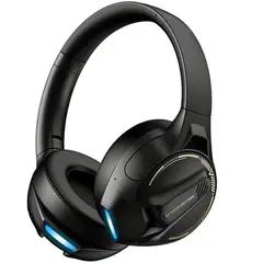 MONSTER - Audífonos Bluetooth Gamer Rgb Azul Xkh03 Negro - SC