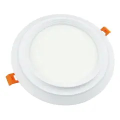 IMPORTCLICK - Aplique Solar Empavonado Recto Pared - Blanco