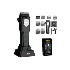 WMARK - Cortadora Profesional Negra NG 2042 con Base 7000RPM