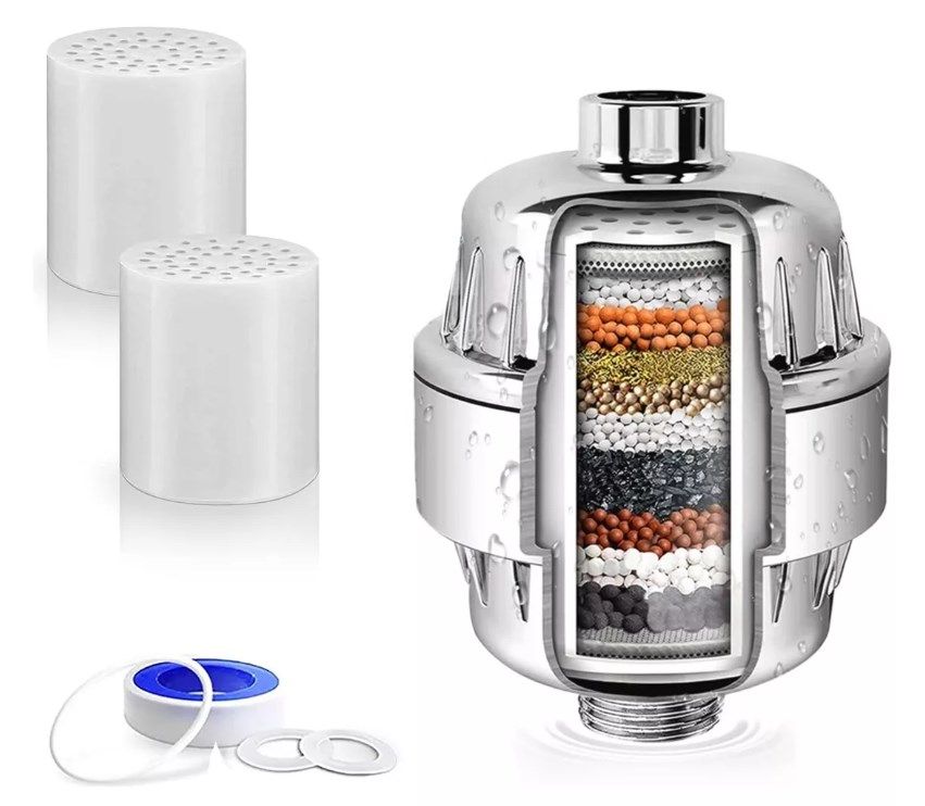 15 Etapas Filtro De Ducha Universal Purificador De Agua