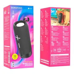 BOROFONE - PARLANTE BR19 NEGRO BT