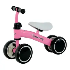 ANGELES DEL HOGAR - Bicicleta Mini Andador Aprendizaje Equilibrio Niños Rosa