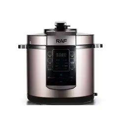 ANGELES DEL HOGAR - Olla A Presión Raf 6l Eléctrica Multifuncional R171