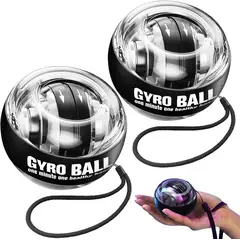 KUANGYE - Ejercitador Power Ball Gyro Ball Giroscopio Ejercicio Manos