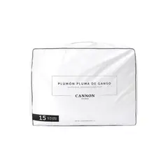 CANNON - Plumon 15% Pluma Ganso Super King