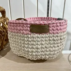 BOHEMIK - Portamaceta Milo Rosa Blanco