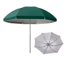 GENERICO - Paraguas Sombrilla Quitasol Filtro Uv Playa Verde 160cm