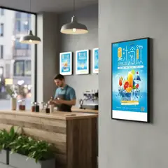 GENERICO - Caja de luz led panel publicitario 43x60cm