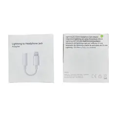 GENERICO - Adaptador de Audifono para iPhone de jack 35mm a Lightning