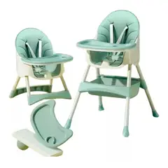 OFERTABKN - Silla De Comer 2 En1 Voyage Snak Verde-