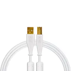 GENERICO - Cable USB-A a USB-B 15 Metros Blanco Chroma Cables DJ Techtools