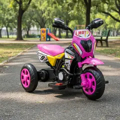 BEBESIT - Moto Eléctrica Cross Rosa
