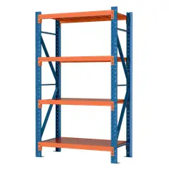 GENERICO - Estanteria Mini Rack 120x60cm 200 kg por Nivel