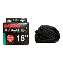 DURO - Cámara Bicicleta 16 X 1.75 Valvula Auto