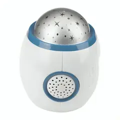OEM - Reloj Despertador Digital Luz Led Estrellas Sonido