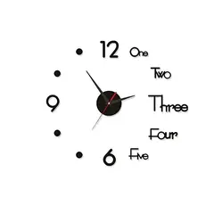 OEM - Reloj De Pared Mural 3d Decoración Para Casa Oficina