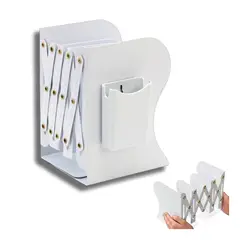 GENERICO - Estante Organizador Soporte Libros Ajustable Con Portalápiz.
