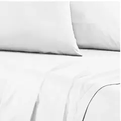 ANDES - SABANA MICROFIBRA LISA BLANCO KING