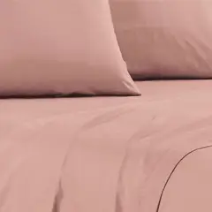 ANDES - SABANA MICROFIBRA LISA ROSA 2 PLAZA