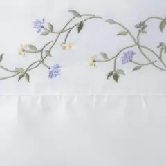 ANDES - SABANA MICROFIBRA BORDADA VERDE KING