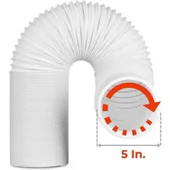 KUANGYE - Tubo Salida Aire Acondicionado Portátil 13cm×150cm
