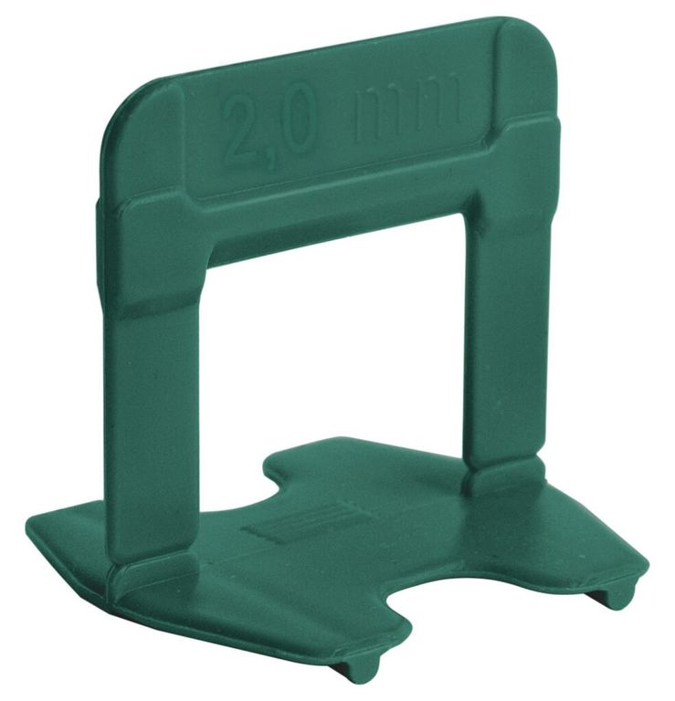 Espaciador Nivelador de Cerámica 20mm Verde 50und
