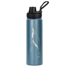 ATAKAMA OUTDOOR - Termo Botella Agua 710 ML - Ballena Jorobada