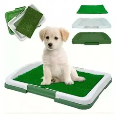 TODODESCUENTO - Baño Para Cachorros, Alfombra Pasto Sintetico, Perros