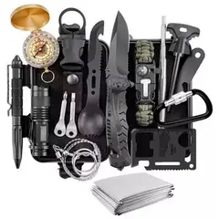 GENERICO - Kit Herramientas De Supervivencia Camping