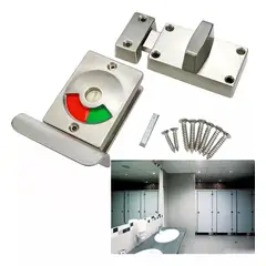 KUANGYE - Cerradura Chapa Baño O Vestidor Con Indicador Libre Ocupado