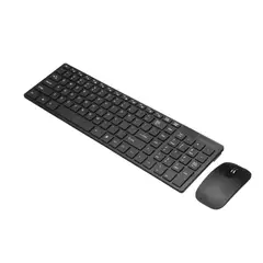 FACTORYTECH - Kit Mouse Teclado compatible con Mac laptop Inalámbrico USB