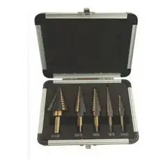 GENERICO - Set Brocas Pino Cónicas Escalonadas 4-32mm Línea Profesional