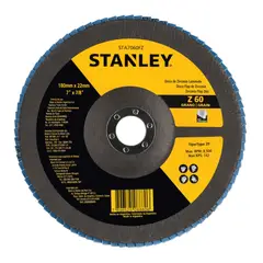 STANLEY - Disco de zirconio 7” grano 60 STA7060FZ-BR