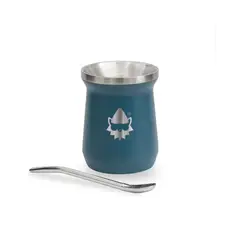 GNOMO - Mug Mate Térmico 236ml Petrol Blue