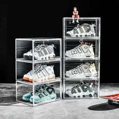 GENERICO - Caja Organizadora Acrílico De Zapatos Armarble Transparente Premium