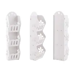 GENERICO - Estante Flotante 3 Niveles Pared Baño Dormitorio Cocina 45cm…