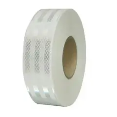 CRONOS - Cinta reflectante Blanco 5 cm x 45 Mts.