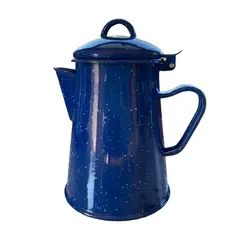 CONDOR - Cafetera Enlozada Azul Rustik 1.2 Lt. Marca