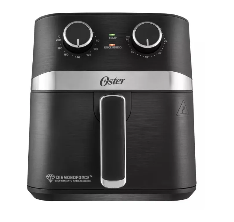 Freidora De Aire Manual 4lt Diamond Force Ckstaf401 Color Negro