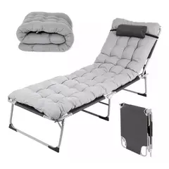 MUNDO MAGIA - Cama Portatil Plegable De Reforzado Con Colchon Desmontable