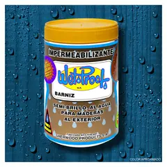 WETPROOF - BARNIZ MADERAS EXTERIOR IMPERMEABILIZANTE WET PROOF® COLONIAL 1-4 GALON