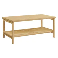 PANDALINO - Mesa Central Leonora - Rattan y Madera