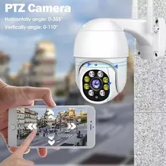 GENERICO - Cámara Para Exterior IP Impermeable Seguridad Visión Nocturna Motorizada Yoosee