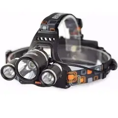 GENERICO - Linterna Frontal 5000 Lumenes Led Minero Feiji