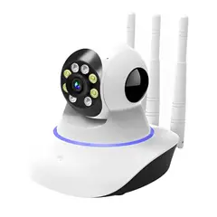 DOPA - Pack X2 Camaras Interior Ip Wifi Hd Vision Nocturna Seguridad 360°
